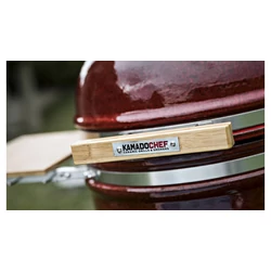 Kamado Chef 1900 Prestige Red Smooth (rozsdamentes acél)