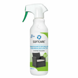 Softcare Outdoor Selection - Műrattan tisztító viasszal 500 ml + Vízalapú kültéri bútorszövet protektor 500 ml
