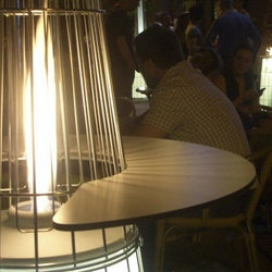 Tavolino kerek könyöklő és kávézó asztal - Italkero Dolce Vita teraszfűtéshez