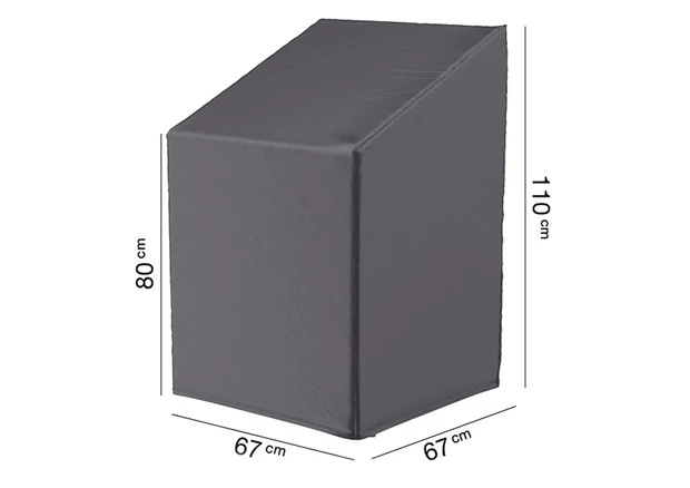 Aerocover rakásolható szék ponyva 67 x 67 x 80/110 cm