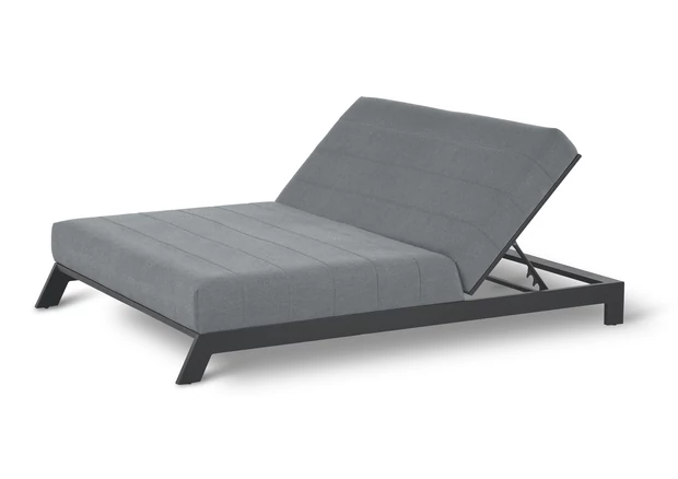 Bite 2 személyes napozóágy Natte Scotty szövet