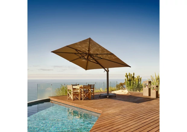 Jardinico Caracter napernyő - JCP.402 300x425 cm - talppal - bemutatótermi darab