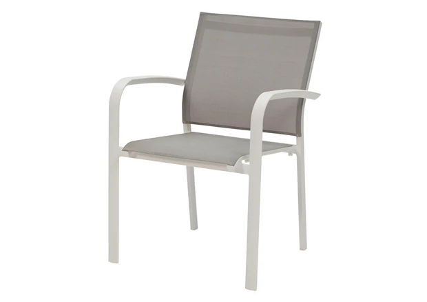 Malaga étkező karosszék - Alu White Mat Malaga étkező karosszék - Alu White Mat