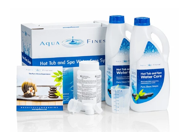 AquaFinesse, vízkezelő szer, masszázsmedence, jakuzzi AquaFinesse, vízkezelő szer, masszázsmedence, jakuzzi