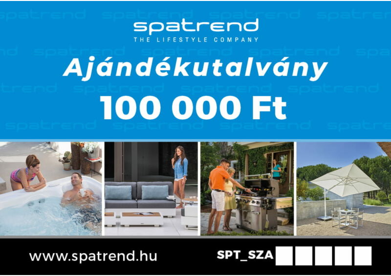 SpaTrend ajándékutalvány 100000 Ft
