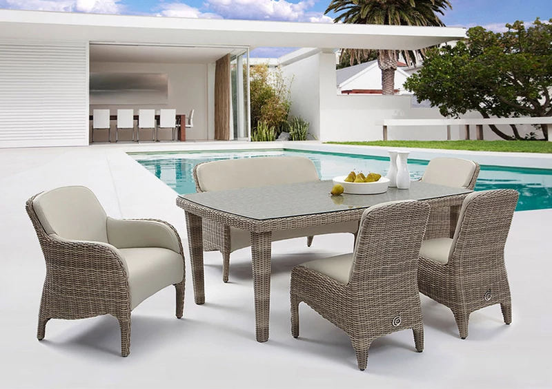 LUXOR teraszbútor, étkezőgarnitúra szett