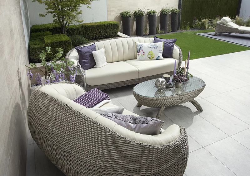 Coool ülőgarnitúra szett, nappali a teraszon