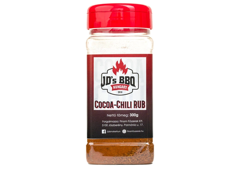 JD's BBQ Cocoa-Chili Rub fűsze