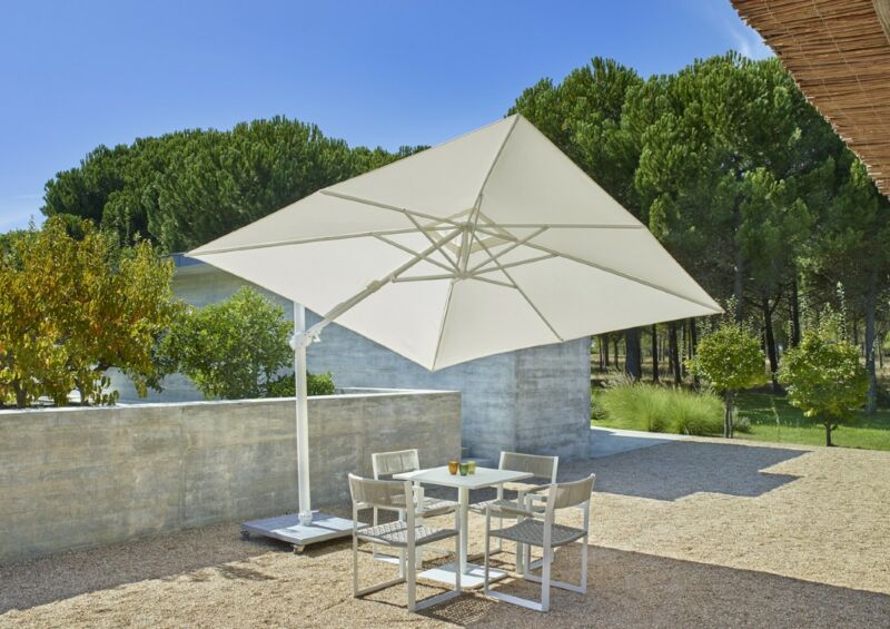 Jardinico Marbella Plus napernyő - 300x300 cm - talppal