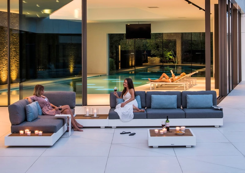 Bari ülőgarnitúra szett, kültéri nappali