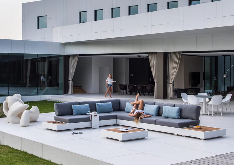 Bari ülőgarnitúra szett, kültéri nappali