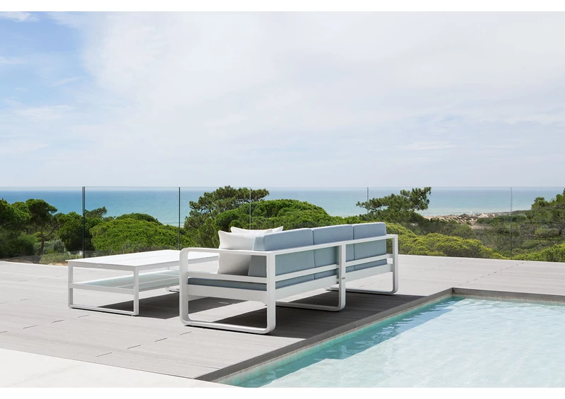 Reno sarokgarnitúra szett, prémium kerti bútor