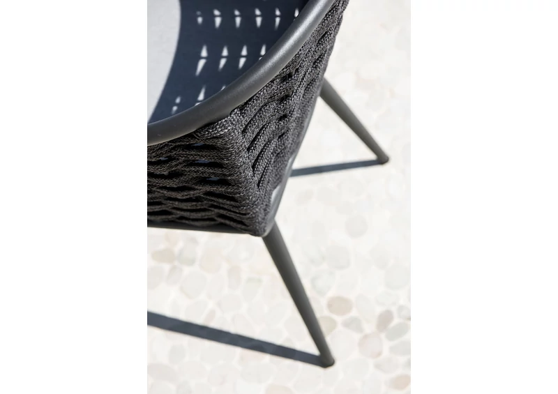 Palm étkező karosszék - Charcoal Mat (14mm)