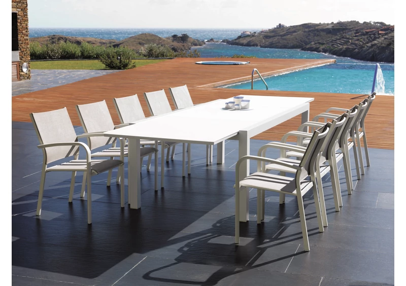 Livorno 6-8 személyes étkezőasztal