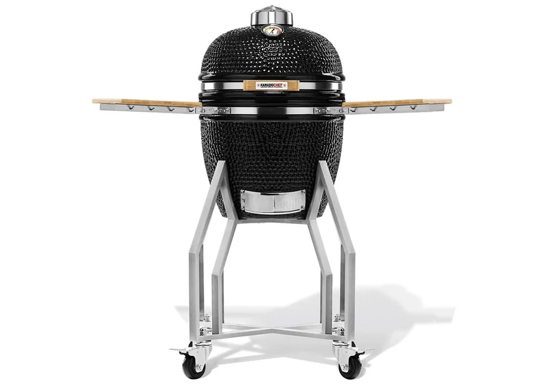 Kamado Chef 1400 Prestige Diamond Black (rozsdamentes acél)