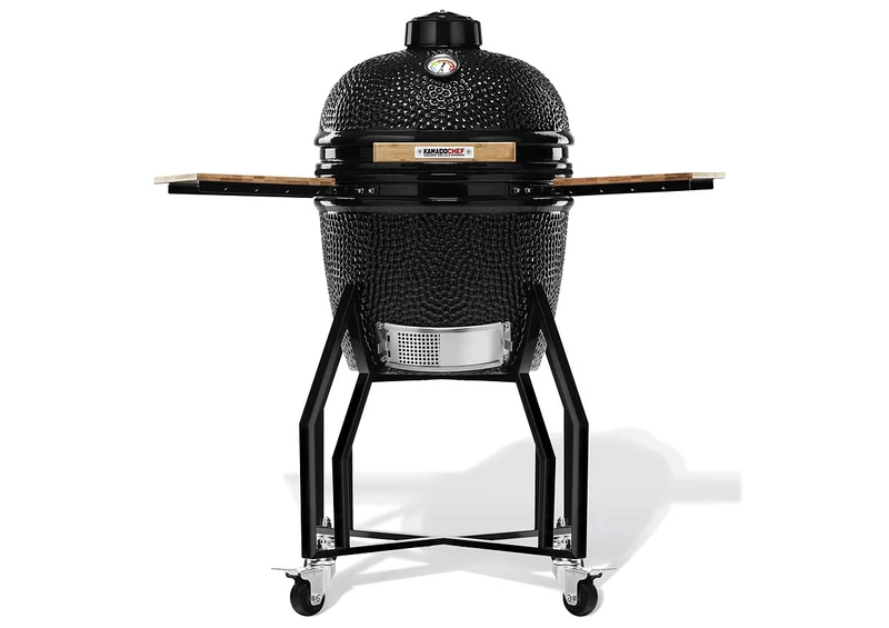 Kamado Chef 1600 Classic Diamond Black (porszórt acél)