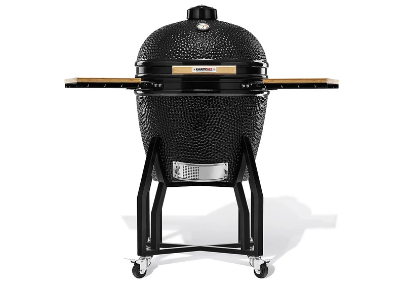 Kamado Chef 2200 Classic Diamond Black (porszórt acél)