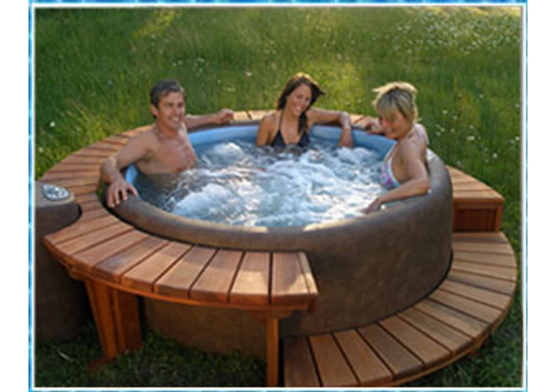 Softub LEGEND 220 masszázsmedence - Carribean Green
