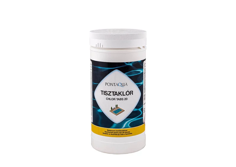 Pontaqua Tisztaklór -1 kg (20 gr-os tabletta)